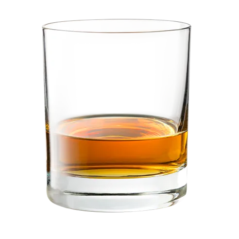 Cruzan® Rum neat in a rocks glass.